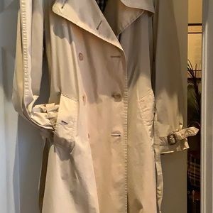 Cleaning out my closet. Burberry classic trench long spring weight coat.